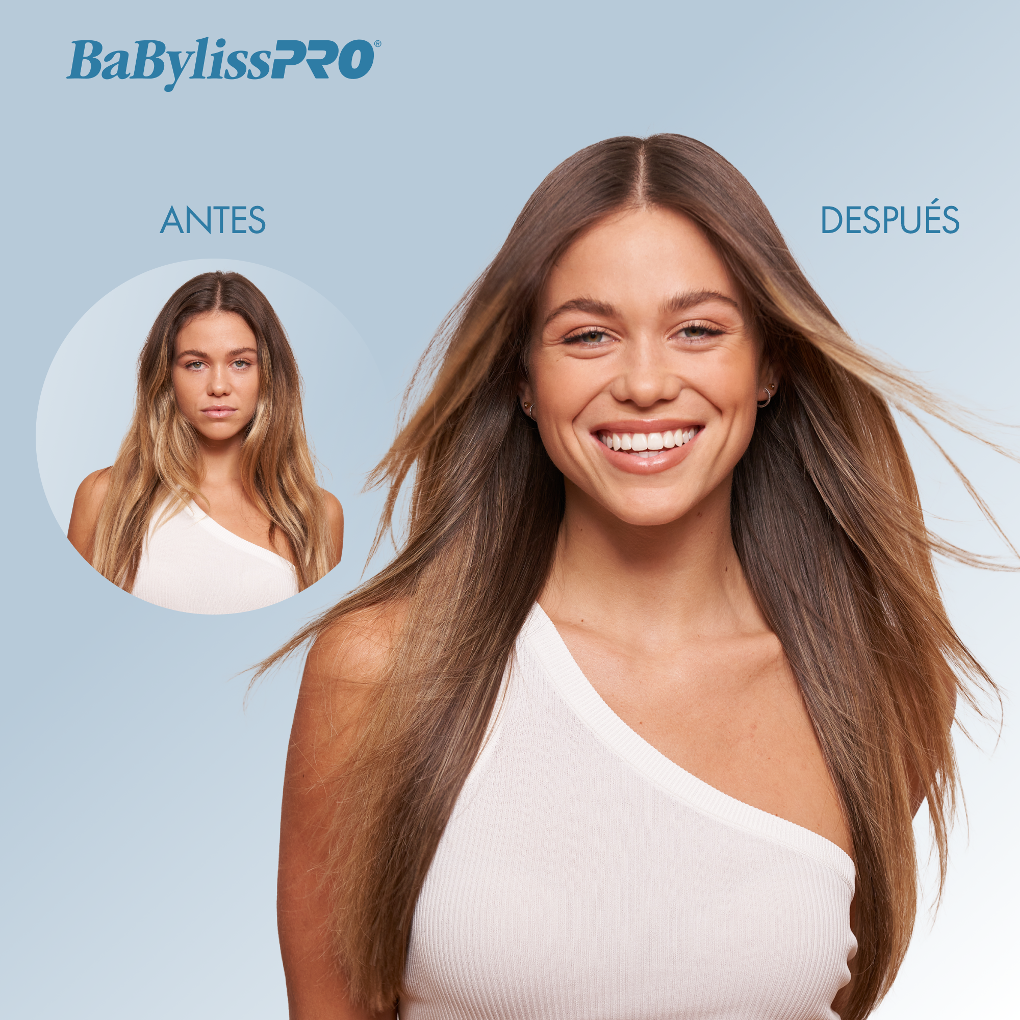 Plancha alisadora ultradelgada de 1 in BaBylissPRO® Nano Titanium™