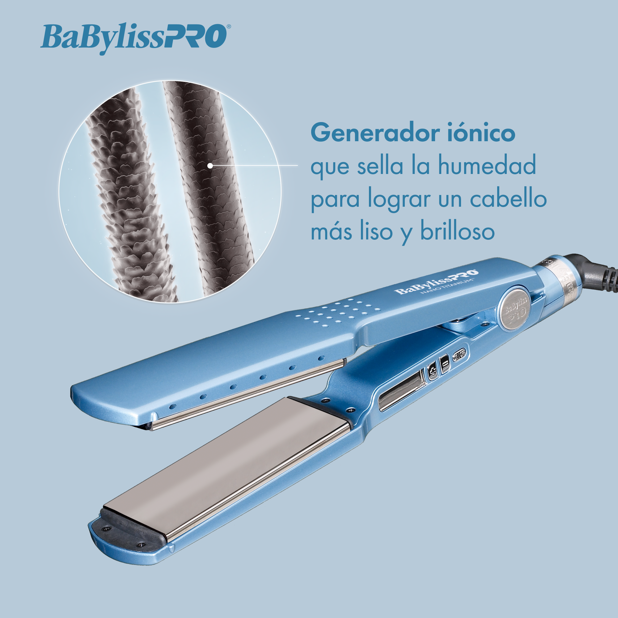 Hair Straightener Plancha Babyliss Pro Titanium Edicion Limitada
