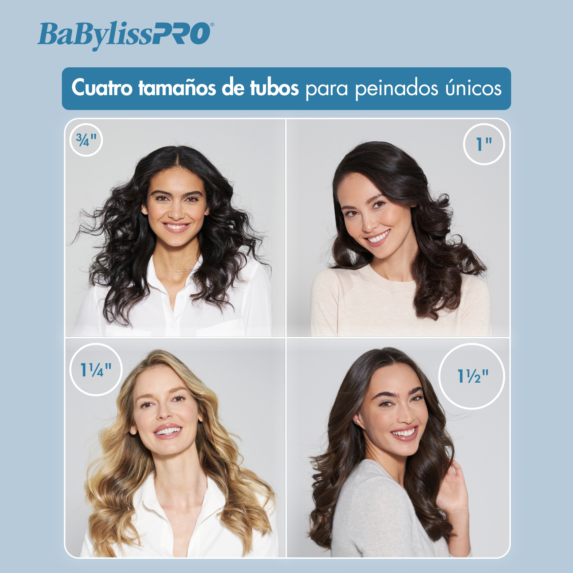 Tenaza de resorte de 1½ in BaBylissPRO® Nano Titanium™
